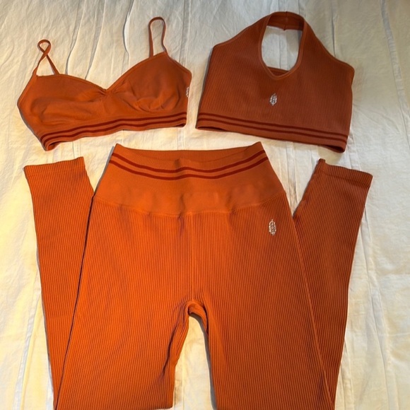 NWT FP  Movement Varsity 3 piece stripe set! Stunning! First 4 pics STOCk pics - Picture 8 of 16